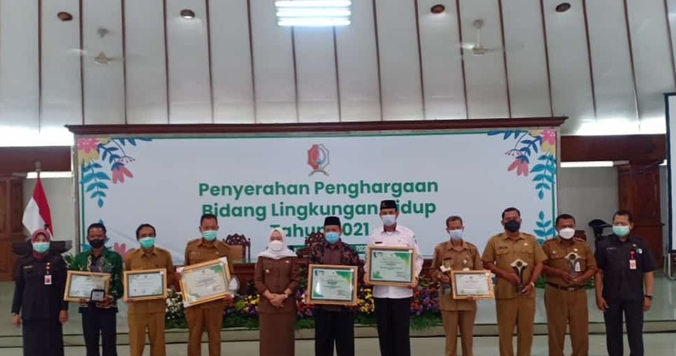 Inilah Penerima Penghargaan Lingkungan Hidup Kabupaten Bojonegoro