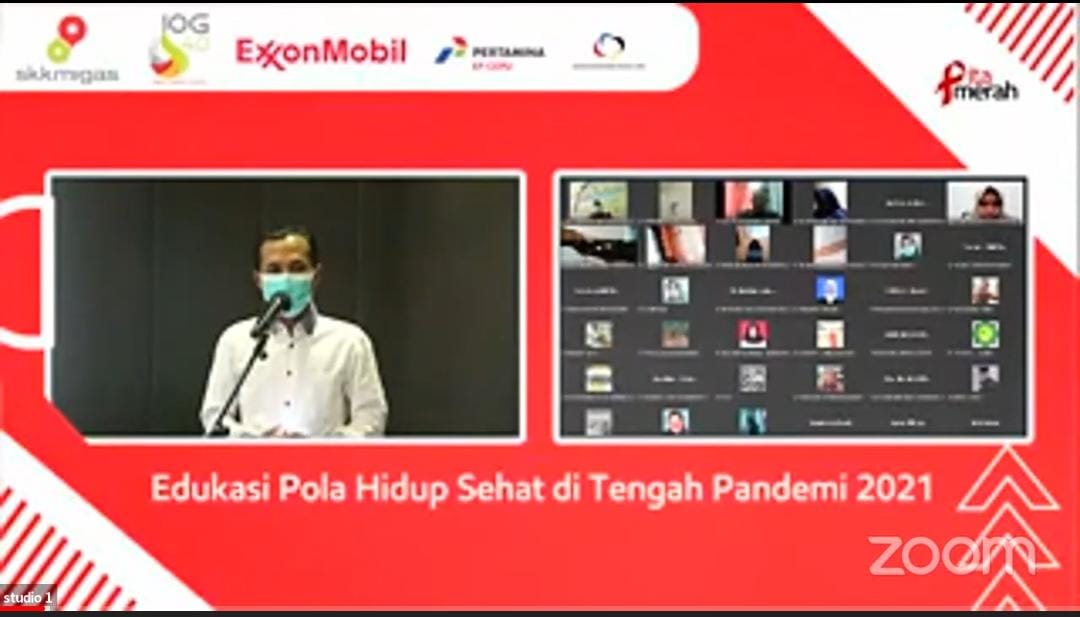 EMCL dan Pita Merah Berikan Edukasi Pola Hidup Sehat di Tengah Pandemi 2021