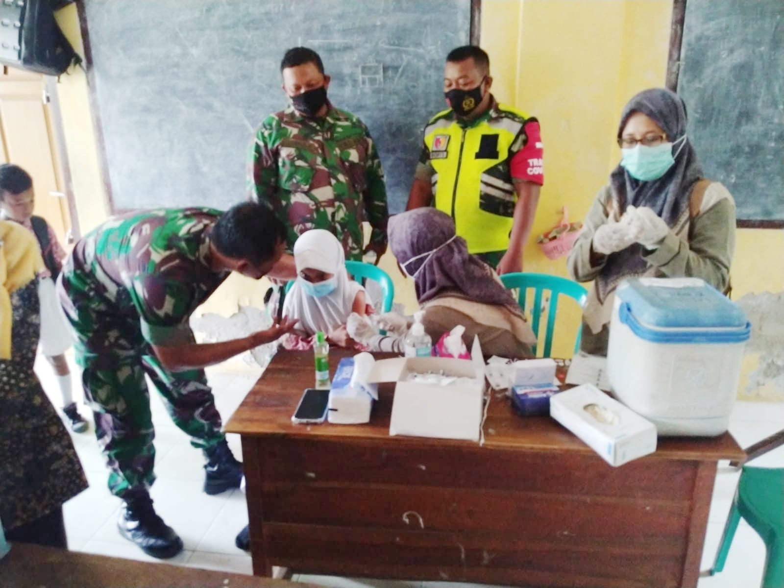 Vaksinasi Covid-19 Bagi Anak Mulai Diberikan di Bojonegoro