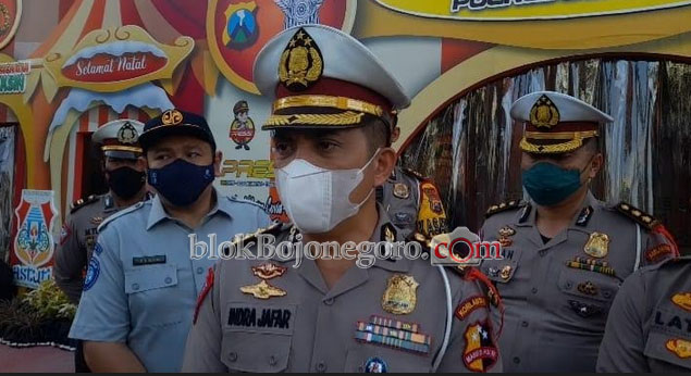 Korlantas Polri Kunjungi Posyan Nataru Polres Bojonegoro