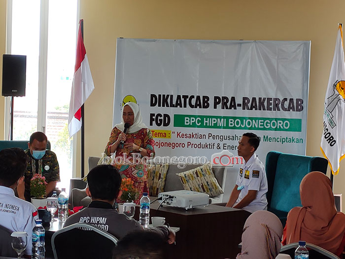 Sinergi HIPMI Dan Pemkab, Bupati Anna Motivasi Pengusaha Muda