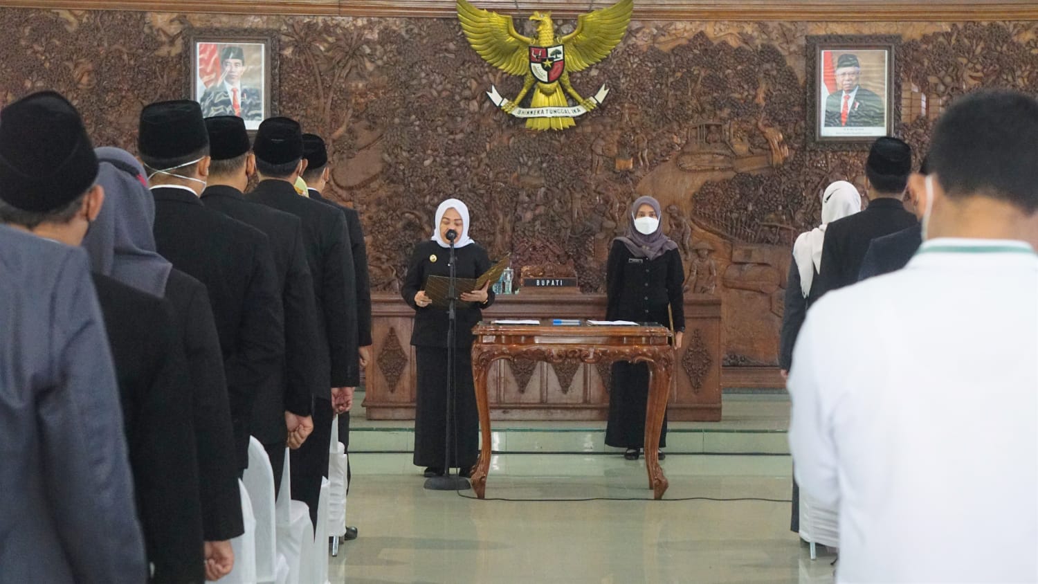 Penyederhanaan Birokrasi, Bupati Bojonegoro Lantik 228 Pejabat