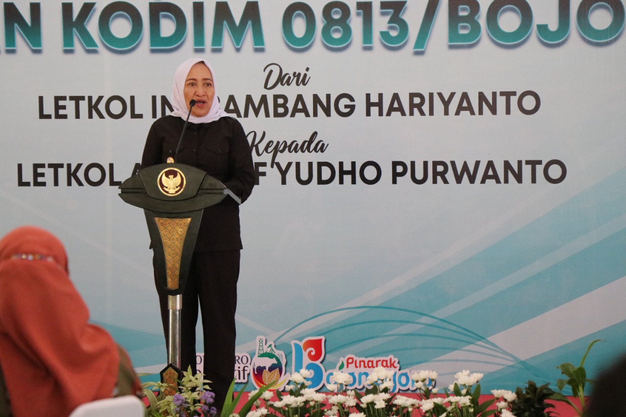 Hadiri Lepas Sambut Kodim 0813, Bupati Tekankan Pentingny Kerjasama