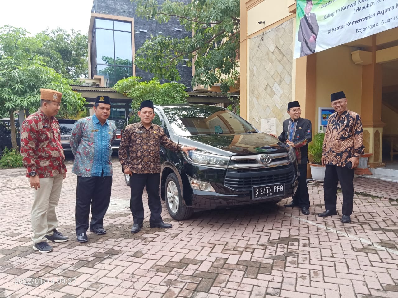 Bantuan Mobil BRI, Tunjang Kelancaran Operasional Kemenag Bojonegoro