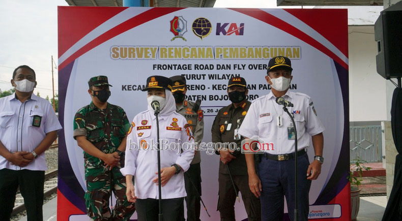 Pemkab Bojonegoro Akan Membangun Frontage Road dan Flyover
