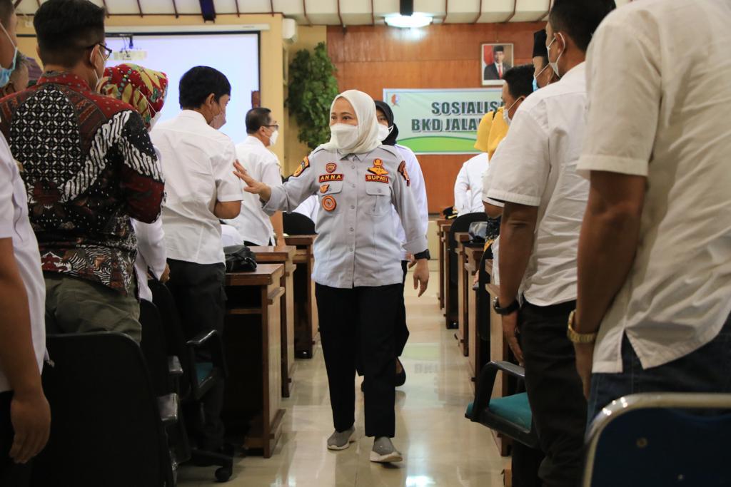 Bupati Berharap Pemdes Bisa Optimalkan Dana BKD
