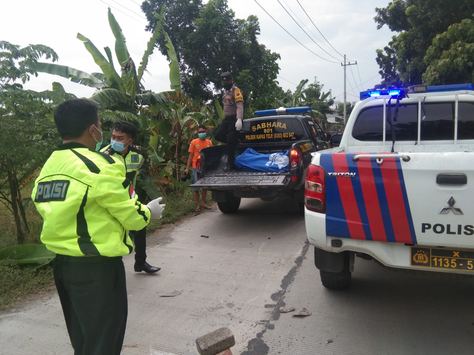Kecelakaan di Sambiroto, Satu Orang Meninggal Dunia di Tempat