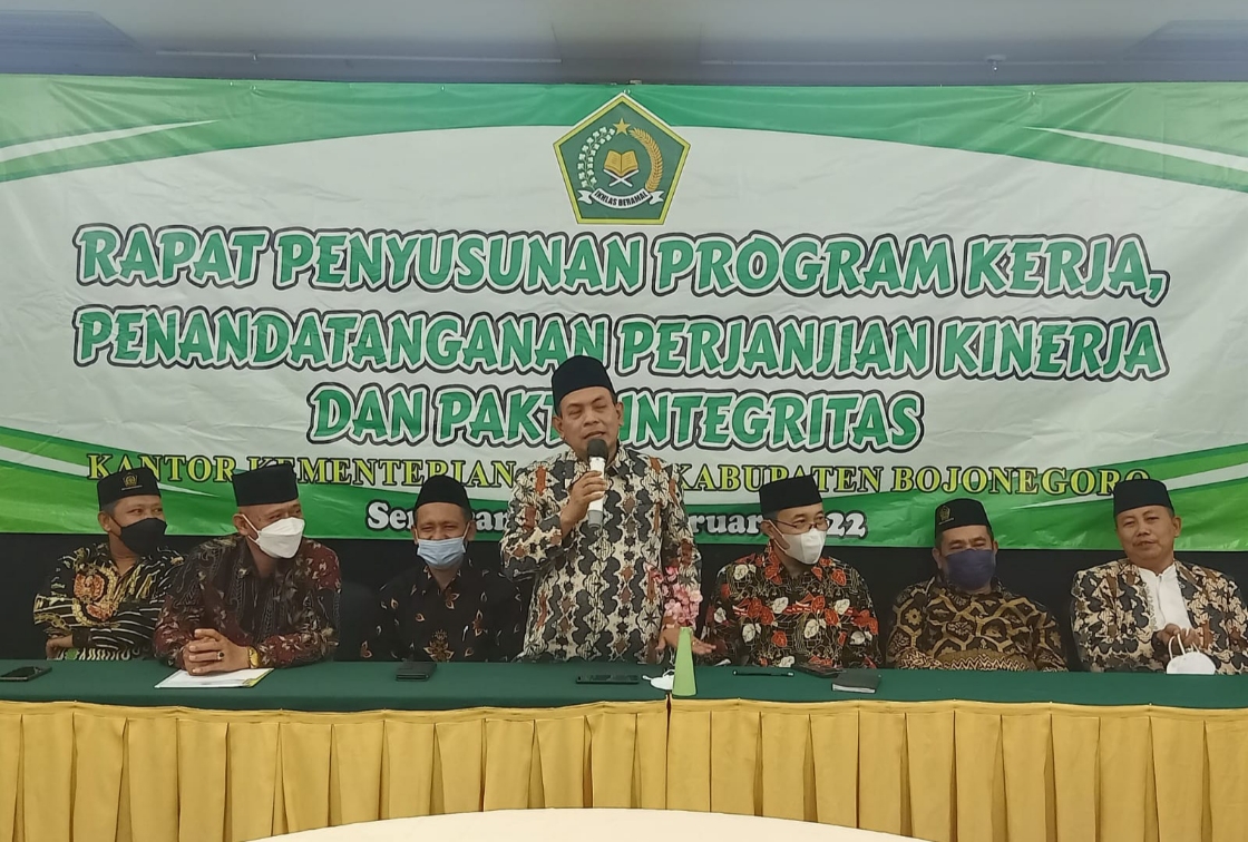 Rakergab Kemenag Bojonegoro Finalkan Program