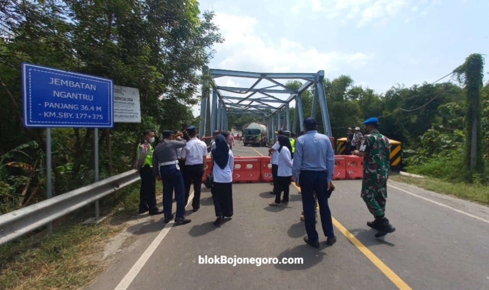Jembatan Ngantru Ngawi Ditutup, Dishub Siapkan Jalan Alternatif