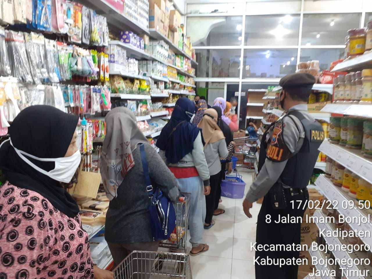 Minimalisir Kerumunan, Pamor Keris Lakukan Pengamanan di Pusat Perbelanjaan