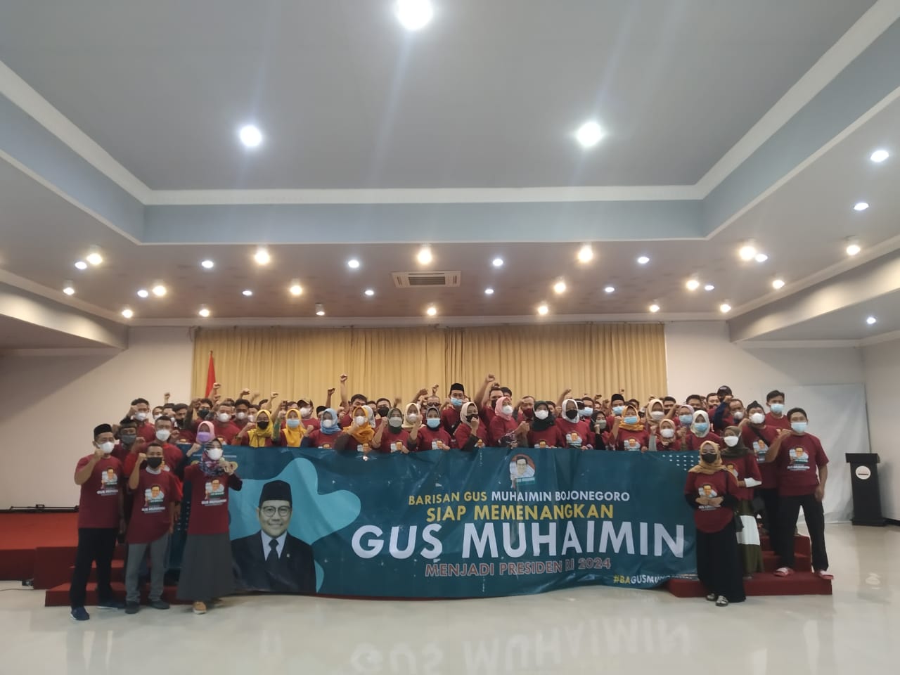 BaGus Muhaimin Gelar Aksi Bagi Masker