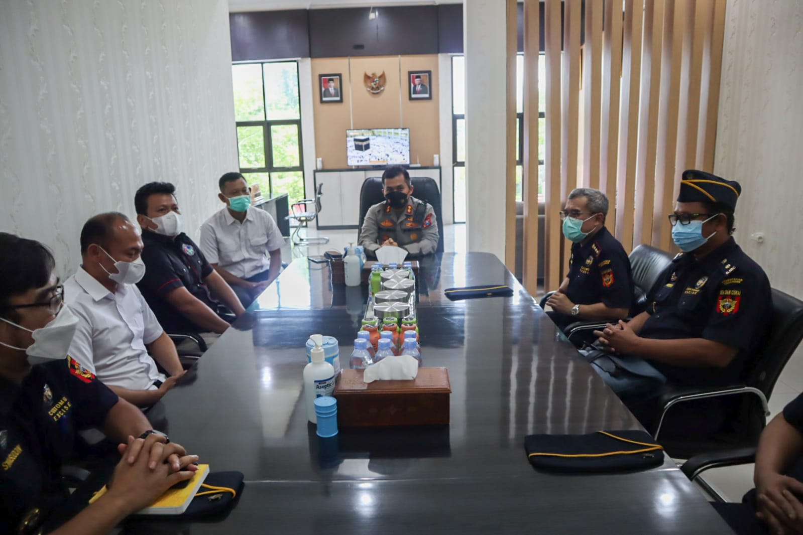 Jalin Sinergi, Bea Cukai Bojonegoro Silaturahmi ke Polres Bojonegoro