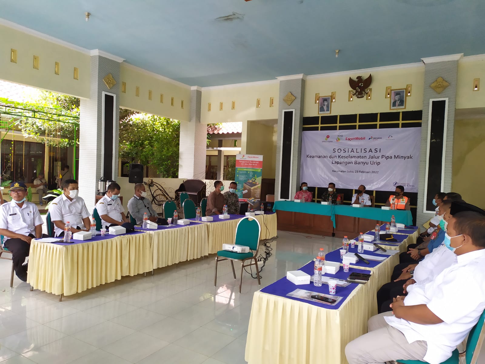 Kecamatan Soko Terima Sosialisasi Keselamatan Jalur Pipa Minyak Lapangan Banyuurip