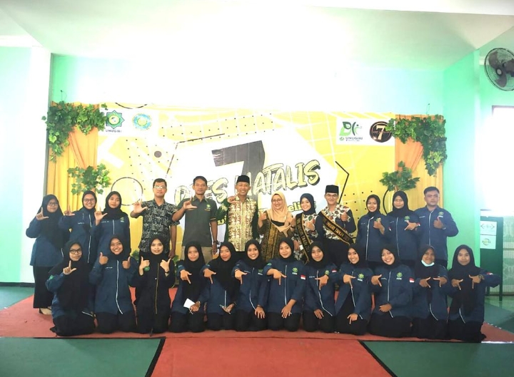 Perdana, Prodi BK Unugiri dan Himpunan Mahasiswa BK Gelar Diesnatalis yang Ke-7