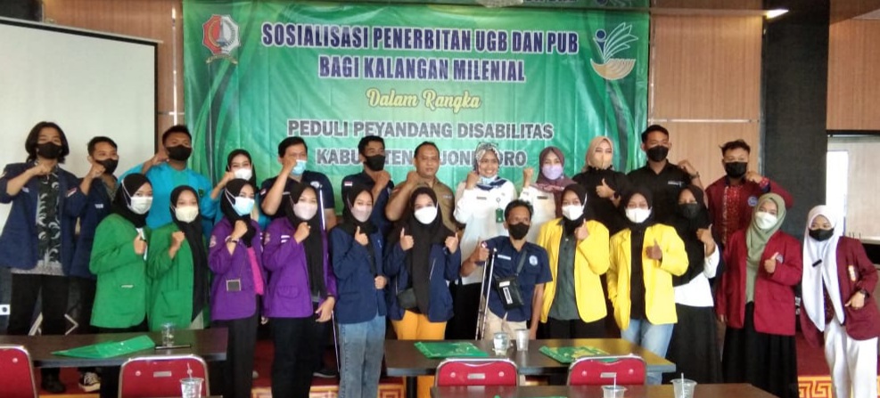 Dinsos Sosialisasikan Penerbitan UGB dan PUB Bersama PPDI dan Mahasiswa