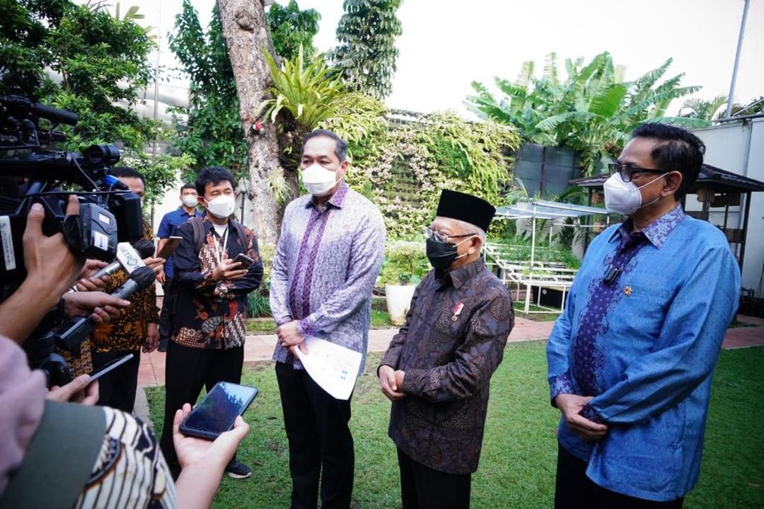 Mendag Bertemu Wapres Ma’ruf Amin: Indonesia Jadi Kiblat Fesyen Muslim Dunia