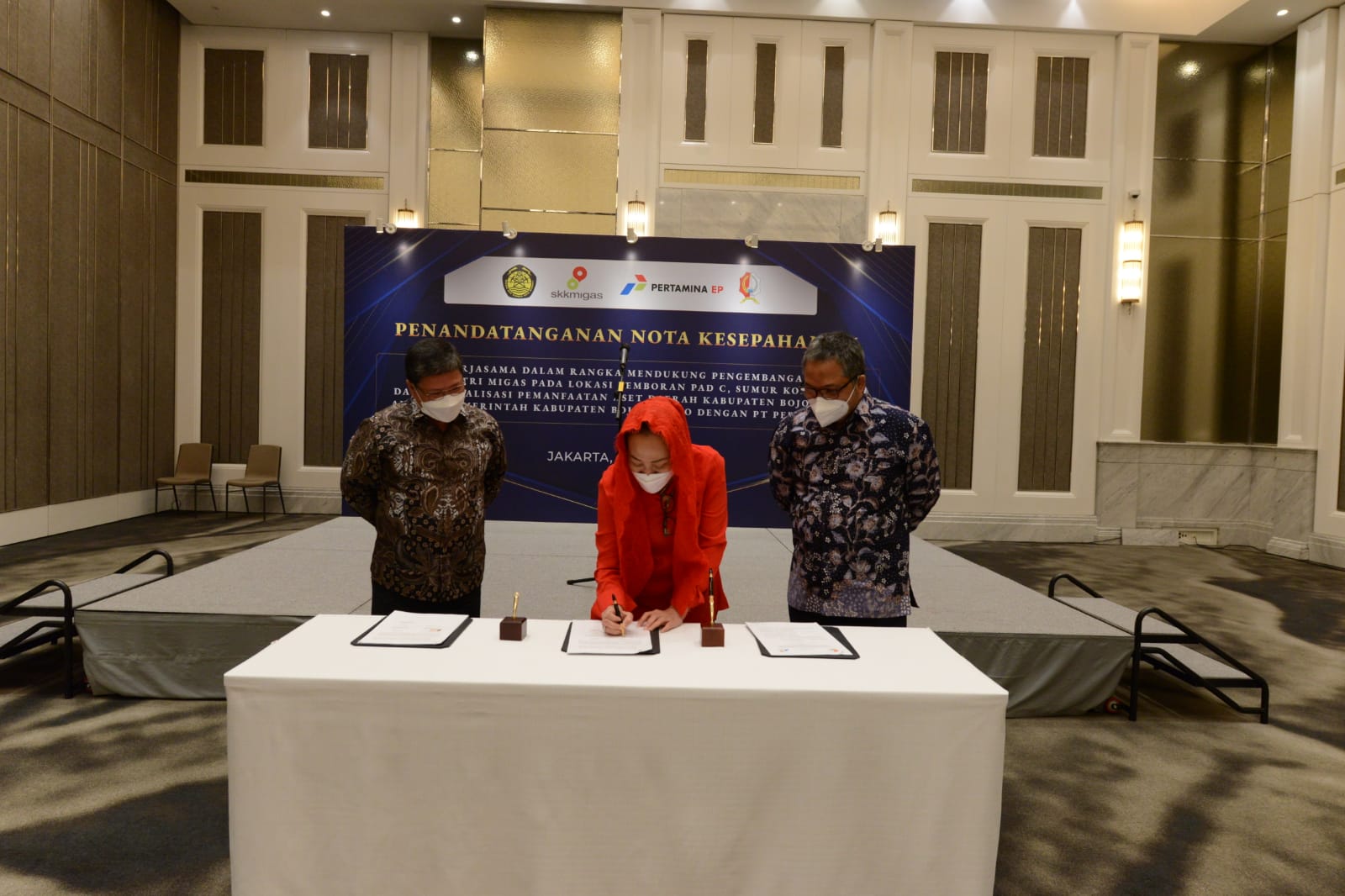 Potensi Sumur Kolibri, Bupati Bojonegoro dan Pertamina EP Lakukan Kesepakatan Bersama