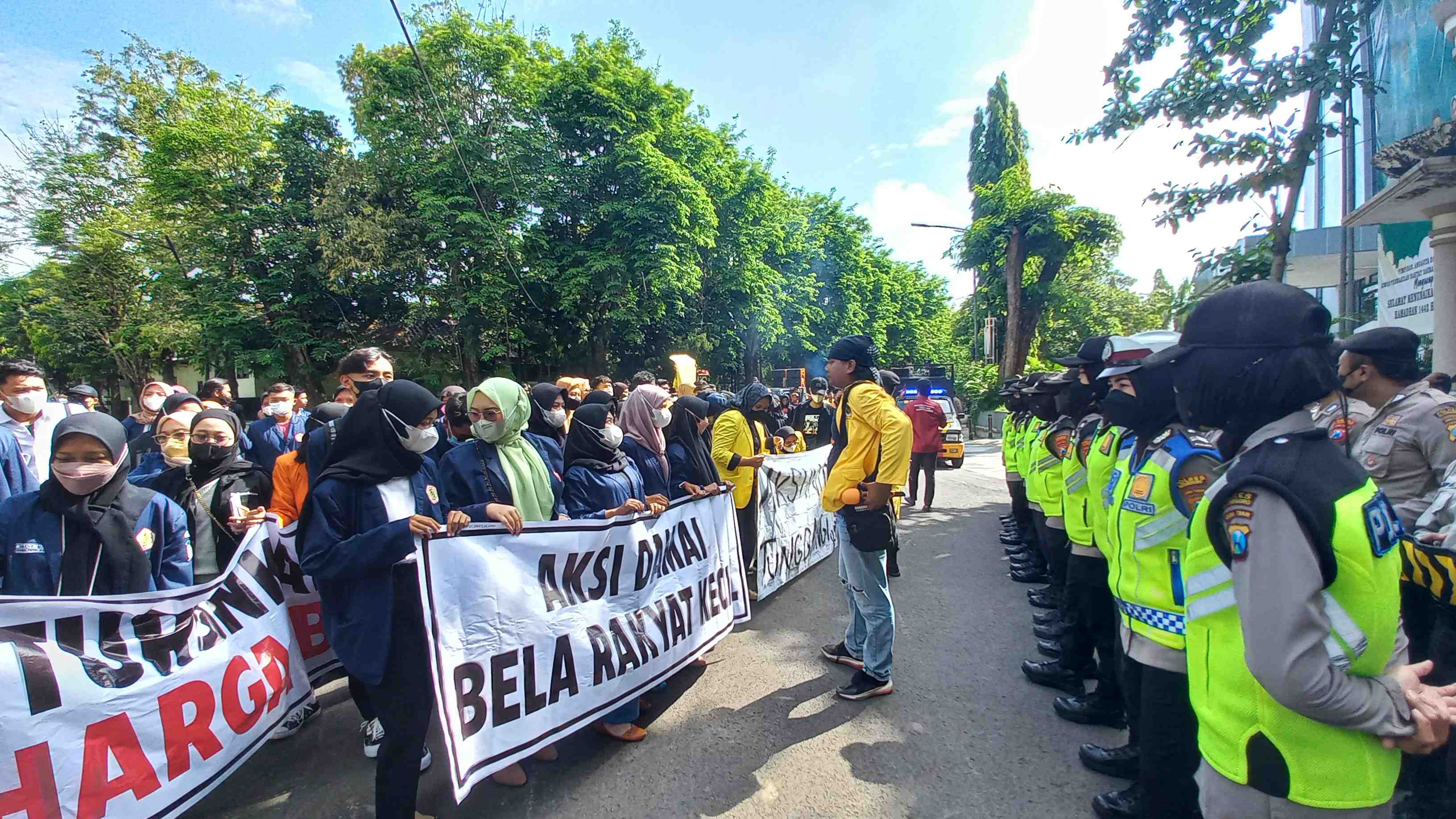 Lagi-Lagi Demo, Ini Tuntutan Aliansi BEM Bojonegoro pada DPRD