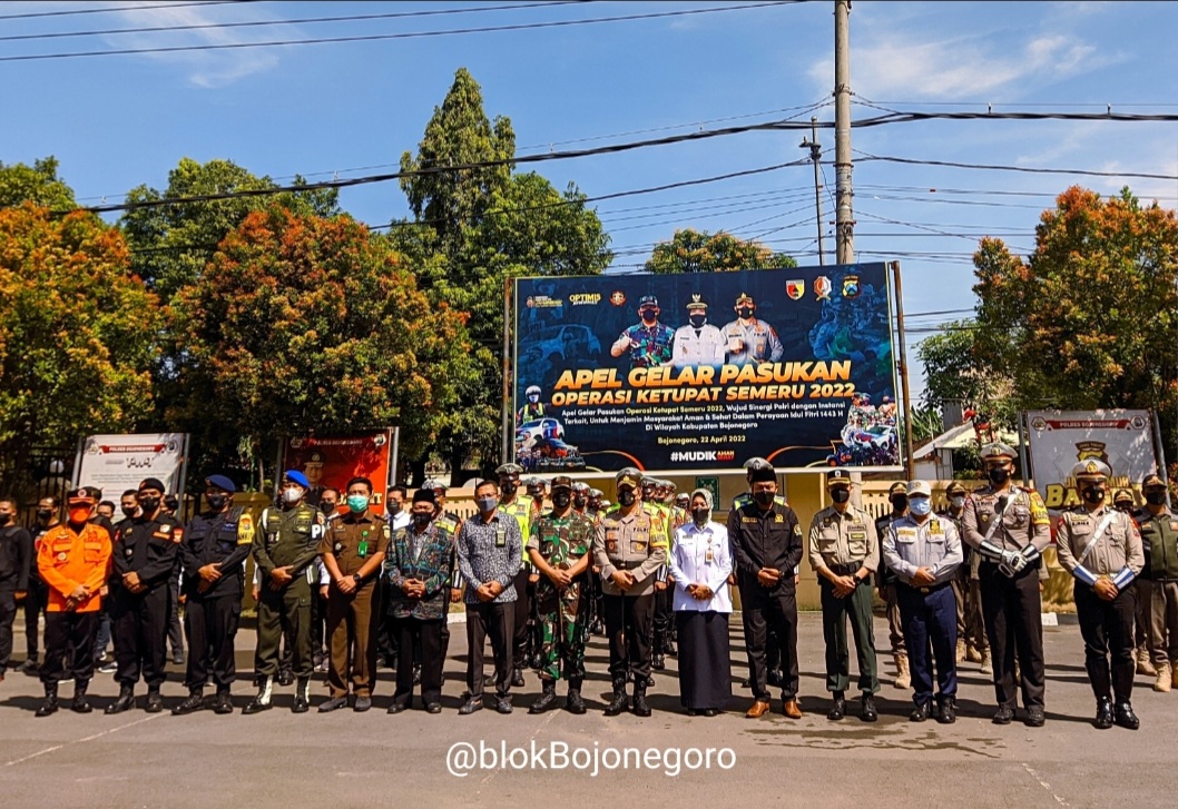 Polres Gelar Apel Pasukan Operasi Ketupat Semeru 2022