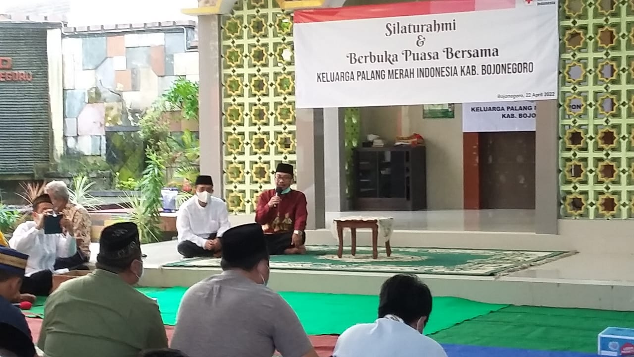 Rajut Silaturahmi, PMI Bojonegoro Buka Puasa Bersama