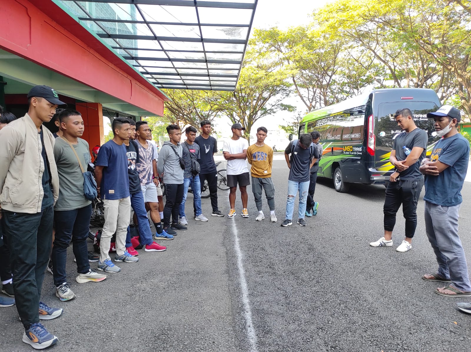 Tim Sepakbola Porprov Bojonegoro Berangkat ke Ngawi