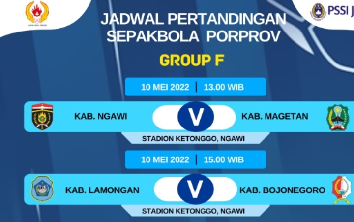 Hari Ini, Tim Sepakbola Bojonegoro Lawan Lamongan