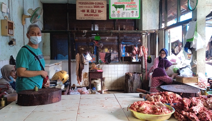 Ramai Wabah Pmk Penjualan Daging Sapi Di Pasar Tradisional Tetap Stabil