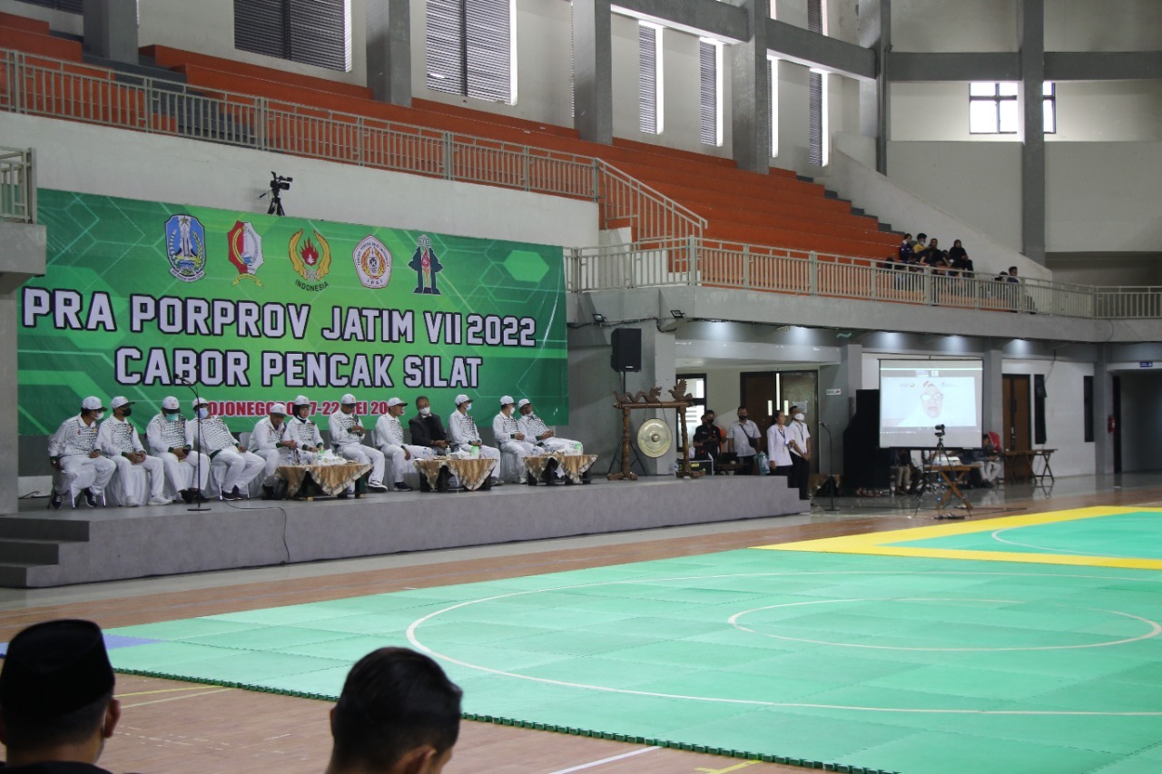 Bupati Anna Secara Daring Buka Pra Pekan Porprov Jawa Timur VII