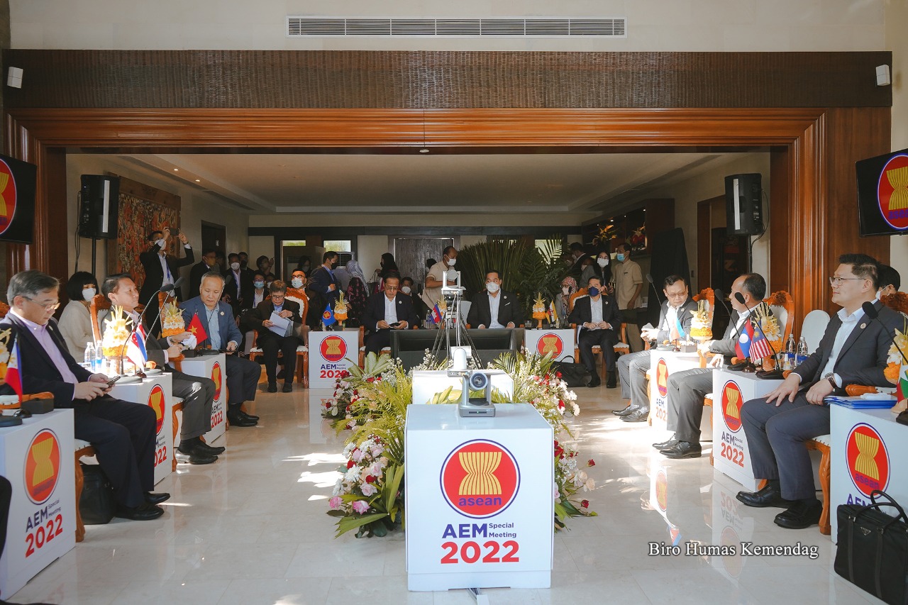 Memimpin Pertemuan Menteri Ekonomi ASEAN, Mendag Lutfi: Waktunya Manfaatkan dan Meningkatkan Relevansi ASEAN
