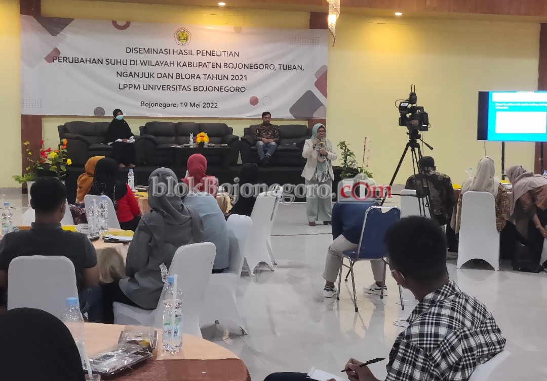 LPPM Unigoro Sebut Suhu di Bojonegoro dan Sekitarnya Meningkat
