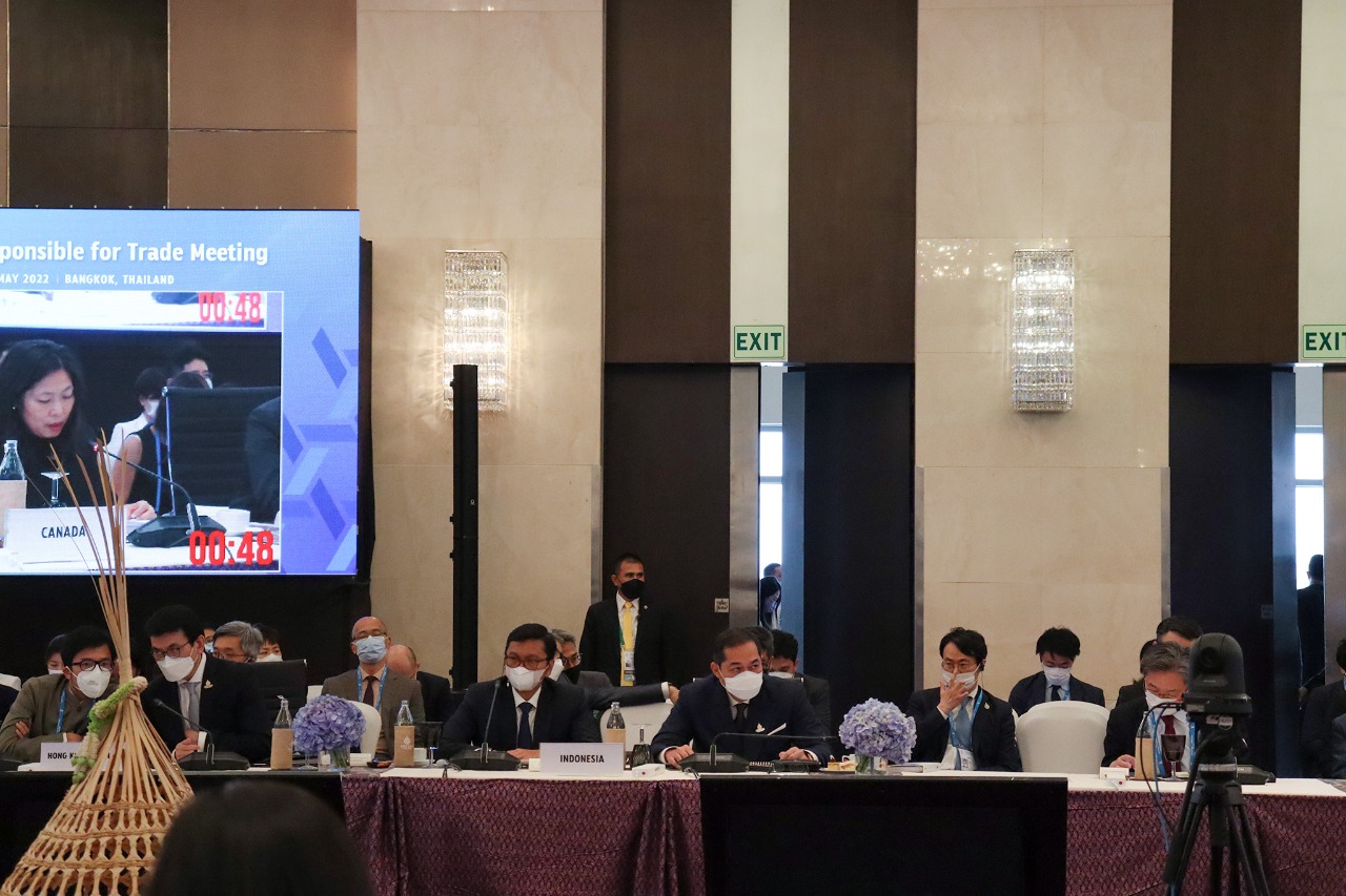 Di Pertemuan APEC MRT ke-28, Mendag Lutfi: Kembali ke Perdagangan, Kunci Pemulihan Ekonomi  Dunia