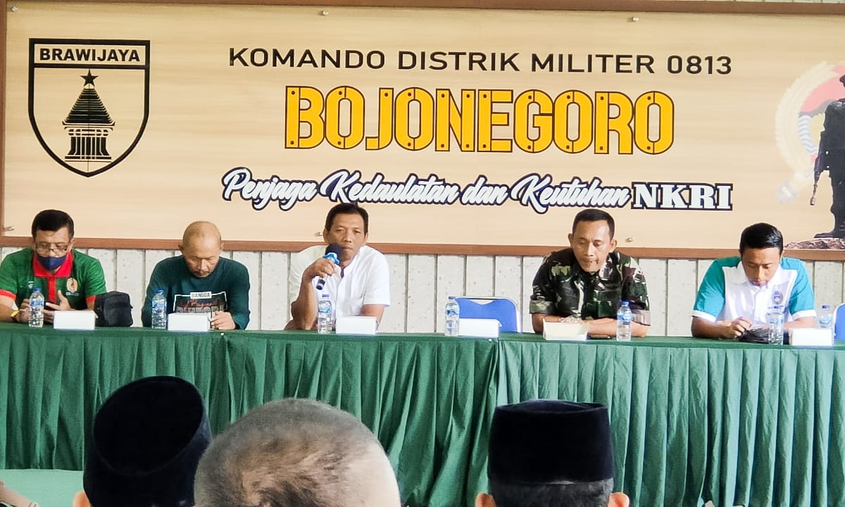 Kodim Bojonegoro Bakal Siapakan Turnamen Liga Santri Piala KSAD