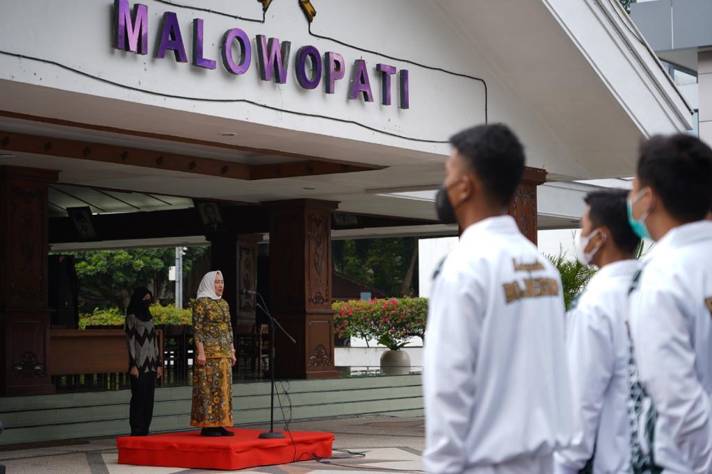 Lepas Kontingen Menuju Porprov Jatim, Bupati Harap Atlet Konsentrasi dan Raih Medali
