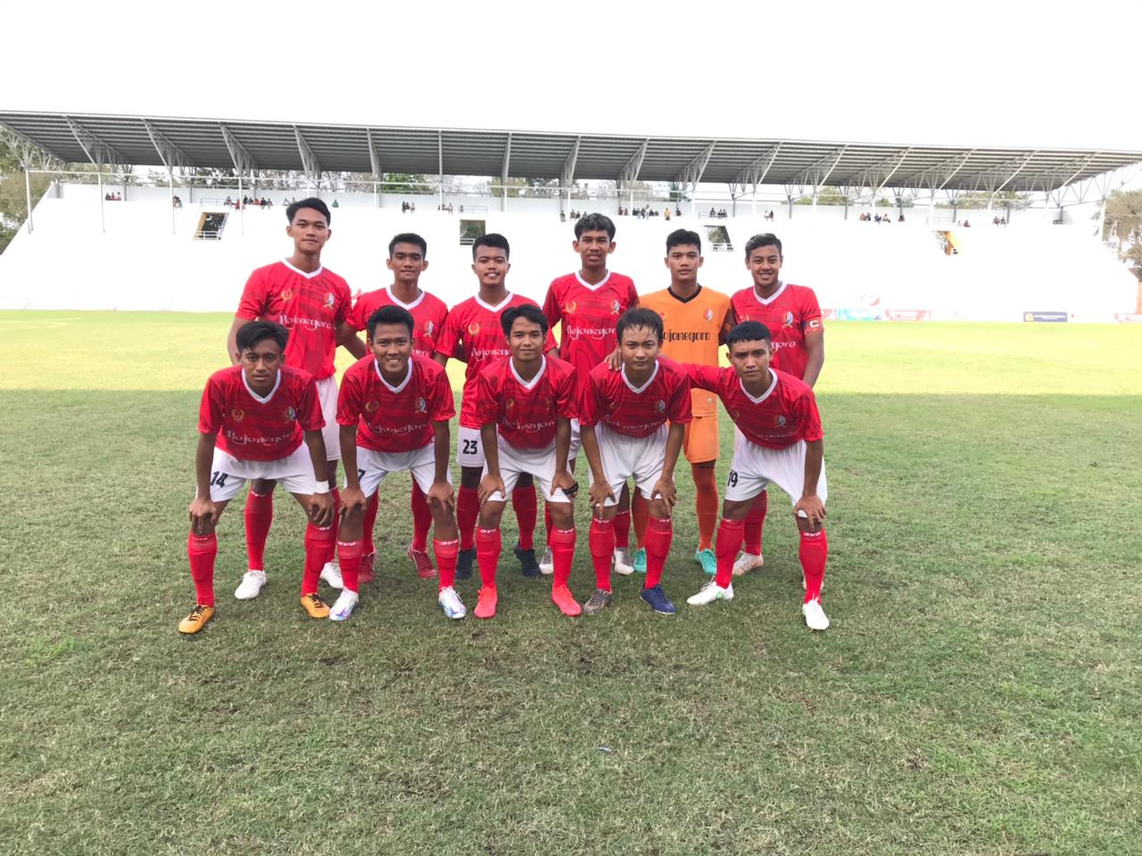 Laga Pertama, Tim Sepak Bola Bojonegoro Taklukan Kediri 2-0