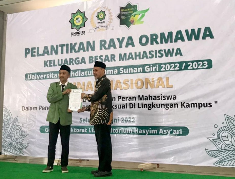 MPM Unugiri Sukses Gelar Pelantikan Dan Seminar Nasional