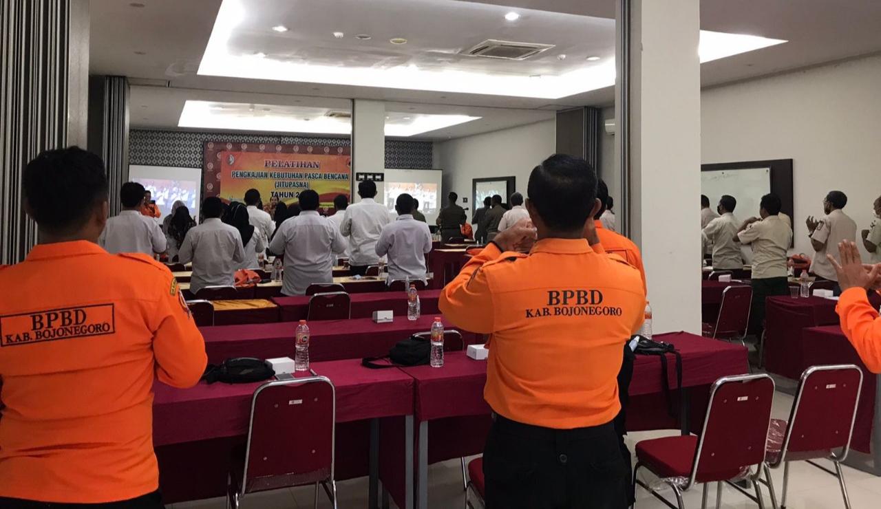 Pelatihan Jitupasna Kurangi Risiko Bencana di Bojonegoro