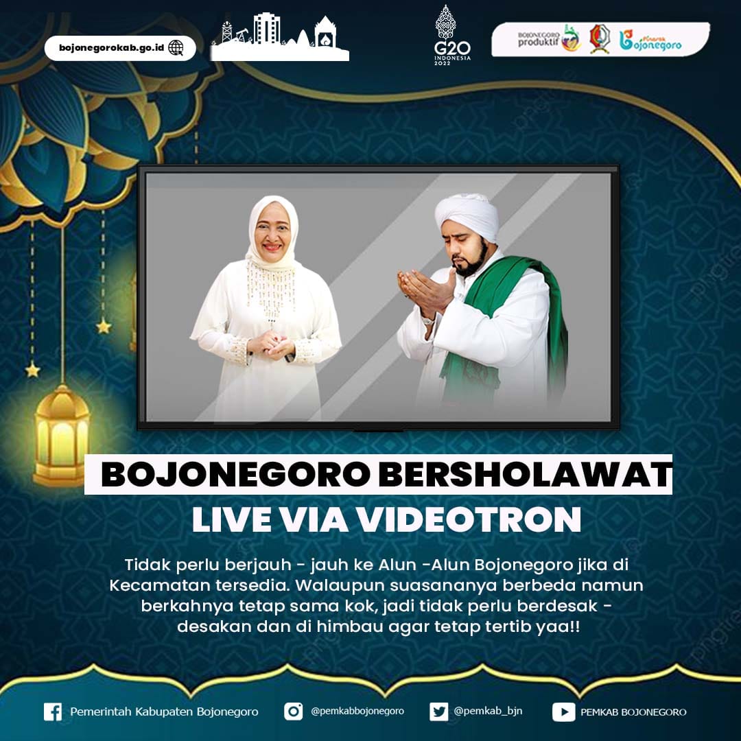 Selain Live Streaming blokbojonegoroTV, Ada 6 Titik Videotron untuk BojonegoroBersholawat