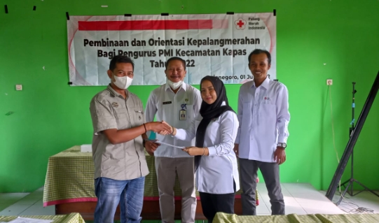 Roadshow, PMI Bojonegoro Lakukan Pembinaan dan Orientasi Pengurus Kecamatan