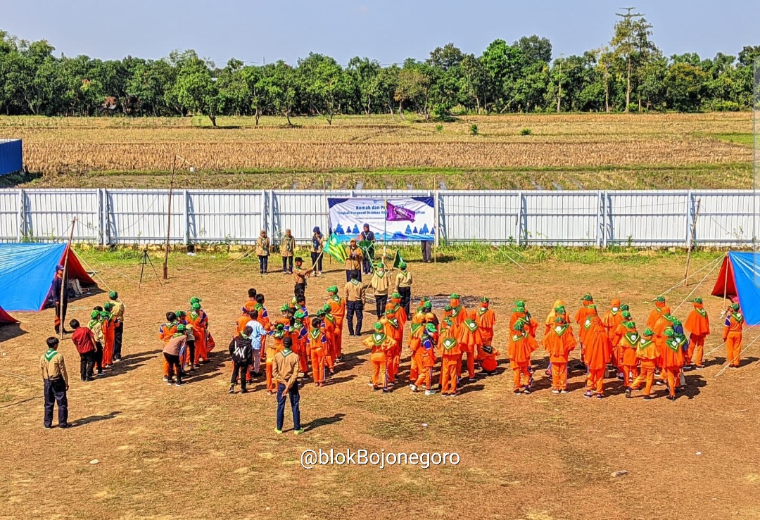 SD Mudabo Sambut Idul Adha dengan Kemah HW di Kampus 2
