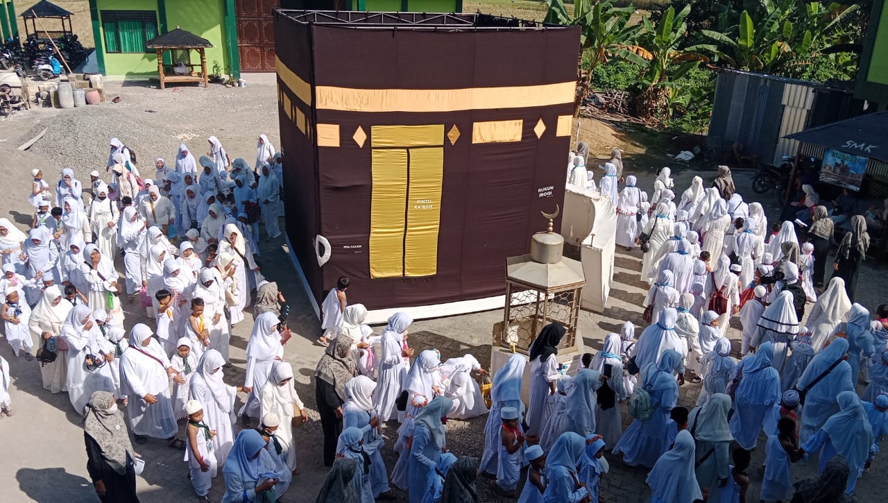PC IGRA Sumberrejo Gelar Manasik Haji Agar Siswa Jadi Anak Sholeh-Sholehah