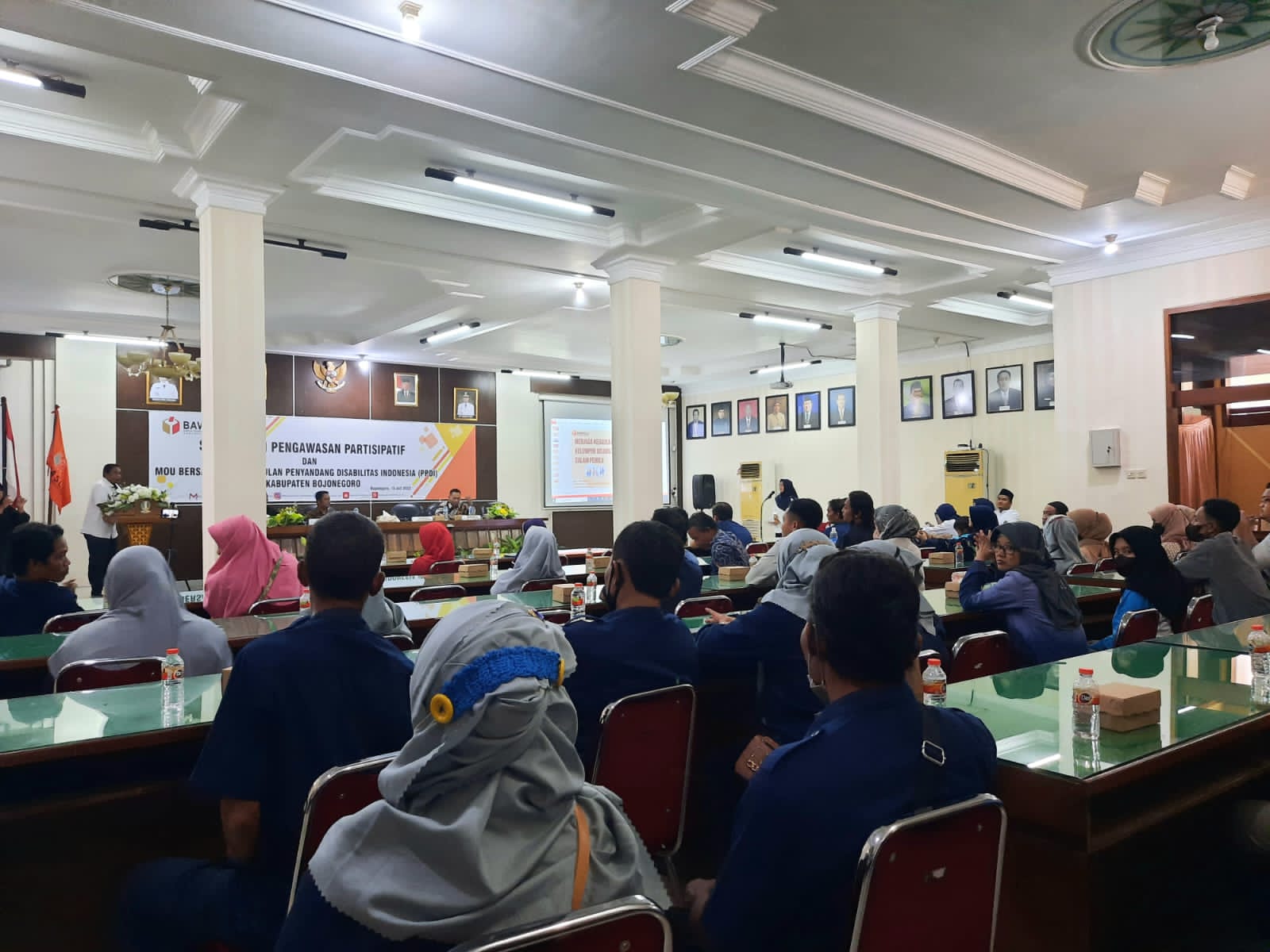 Gelar Sosialisasi Pengawasan Partisipatif, Bawaslu Bojonegoro MoU Bersama PPDI
