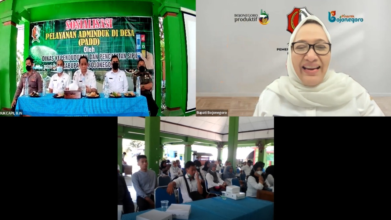 Tingkatkan Layanan Adminduk, Pemkab Bojonegoro Sosialisasi di Padangan