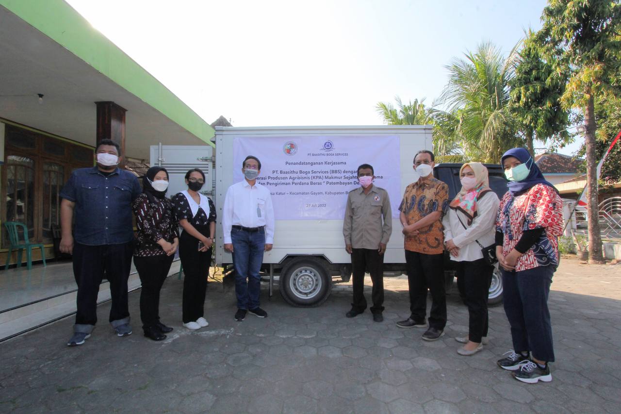 Petani Lokal Menjalin Kerjasama Sebagai Pemasok Beras untuk Katering di Lapangan Minyak Banyu Urip