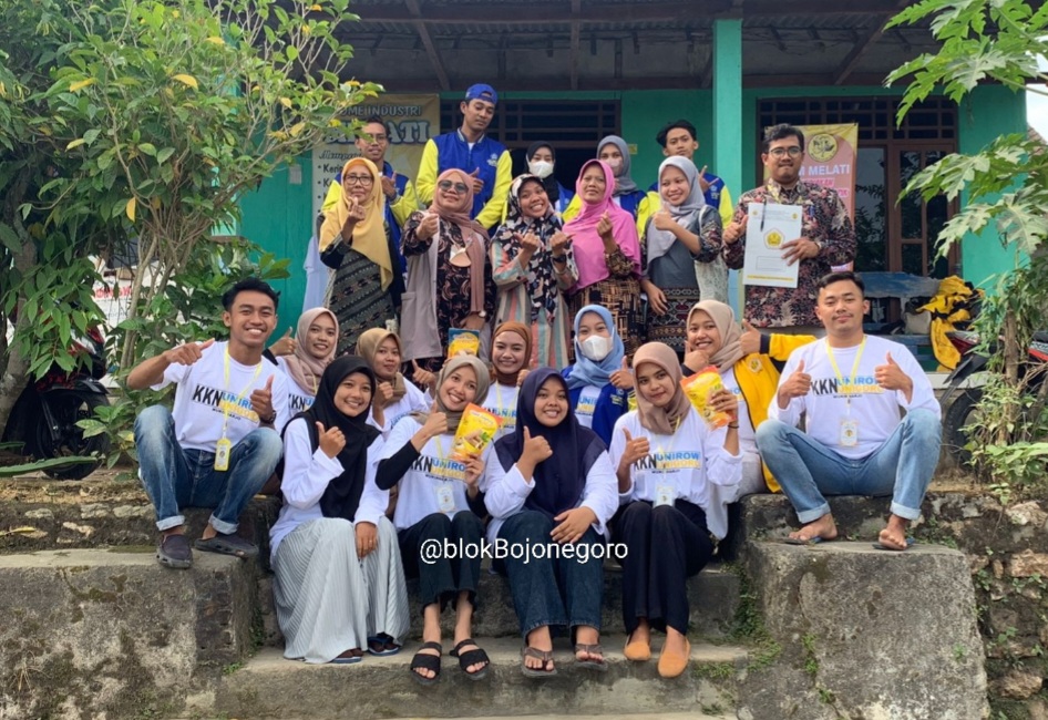 Kolaborasi KKN Unigoro Dengan Unirow Tingkatan Kualitas SDM UMKM Melati 