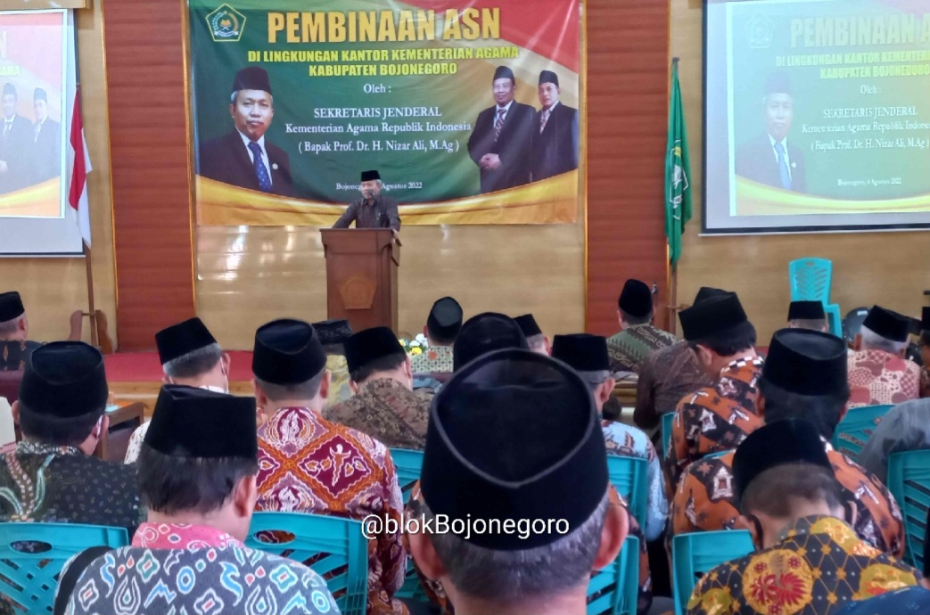 Sekjen Kemenag RI: Pegang Nilai Dasar ASN, ANEKA