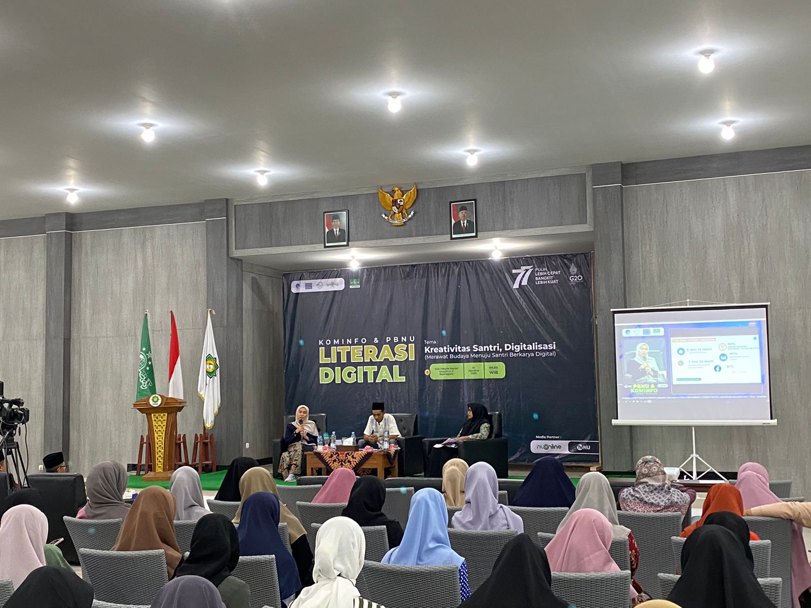 Gandeng Lakpesdam NU, Kominfo Dorong Masyarakat Cakap Literasi Digital