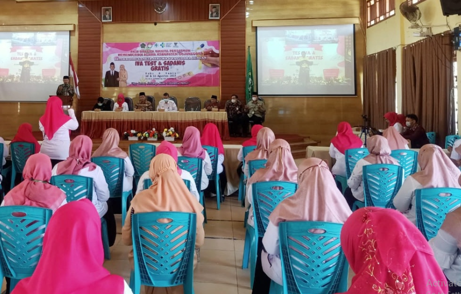 DWP Kemenag Bojonegoro Gelar Deteksi Dini IVA Test dan Sadanis Gratis