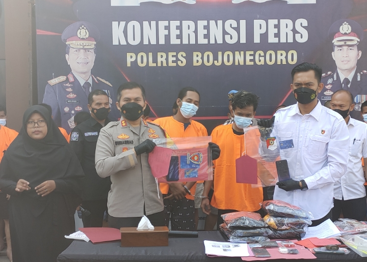 Jadi Atensi, Polres Bojonegoro Amankan Pelaku Togel dan Judi Online