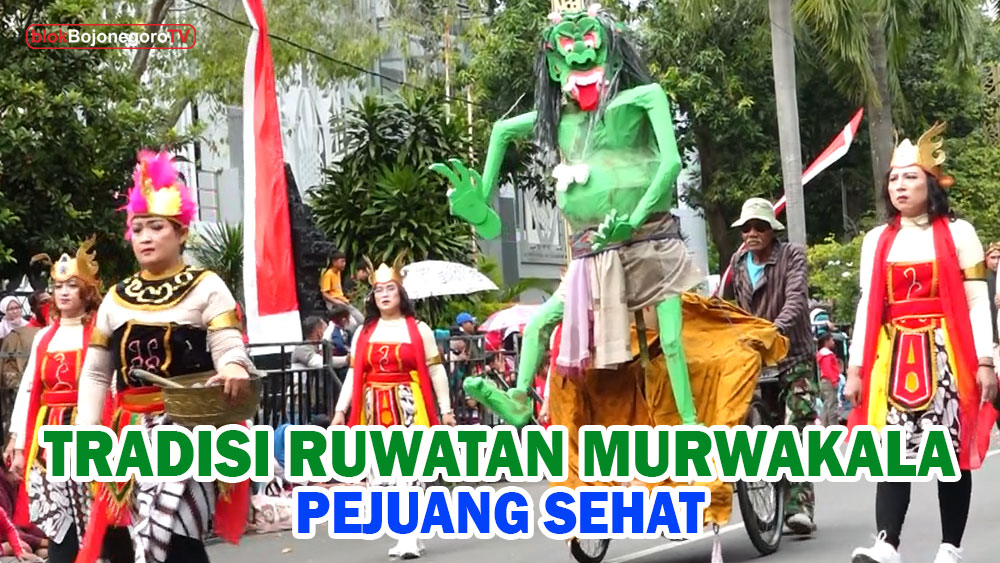 Tradisi Ruwatan Murwakala Pejuang Sehat Pawai Budaya Umum 2022