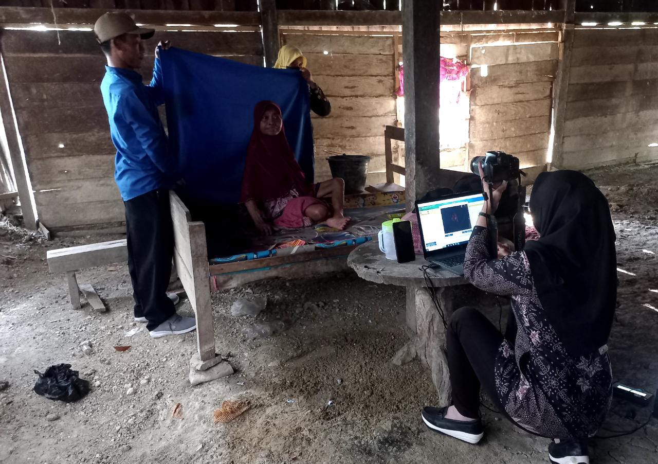 Layani Adminduk Manula, Pemdes Napis Ikut Jemput Bola